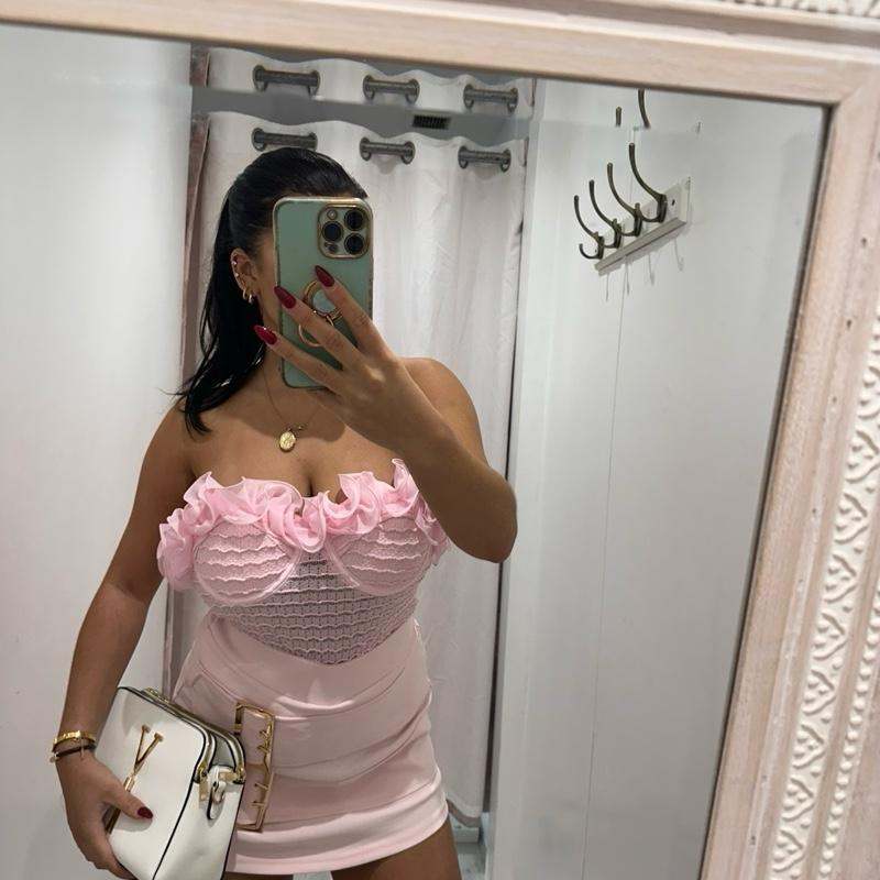 Mini-jupe Bella avec boucle dorée