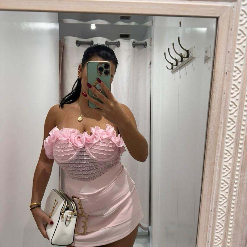Mini-jupe Bella avec boucle dorée