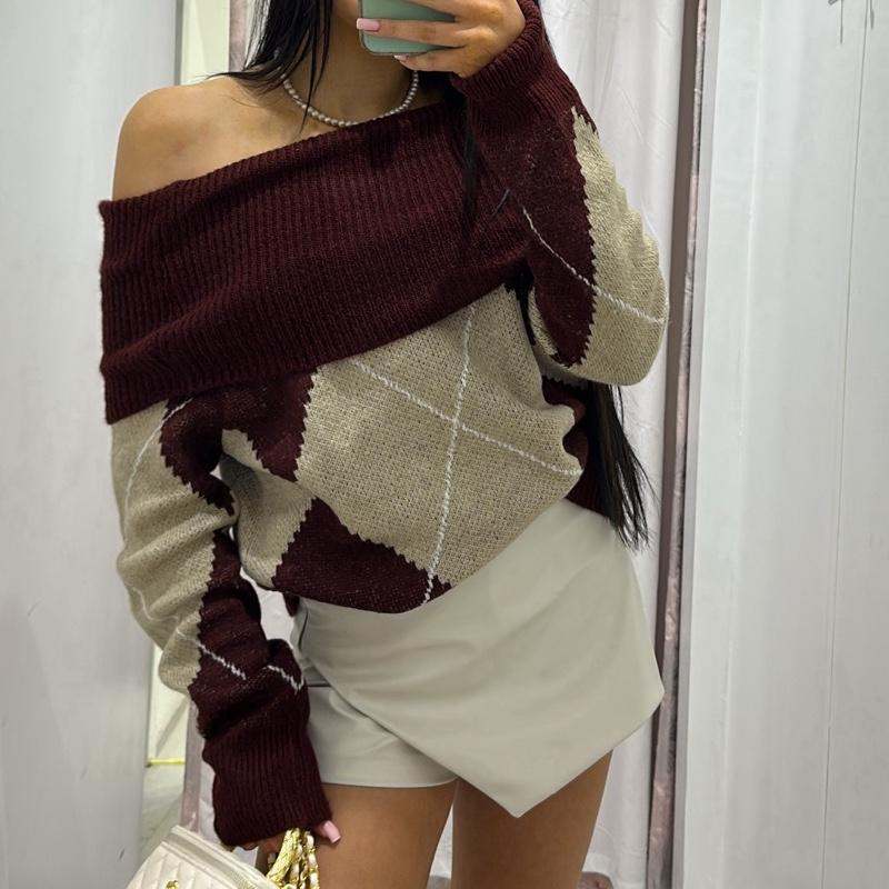 Pippa Knitted Fold Over Jumper