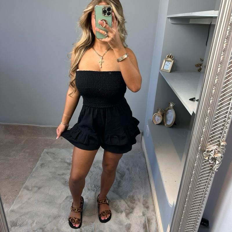 Kassie Loose Fit Baggy Casual Playsuit