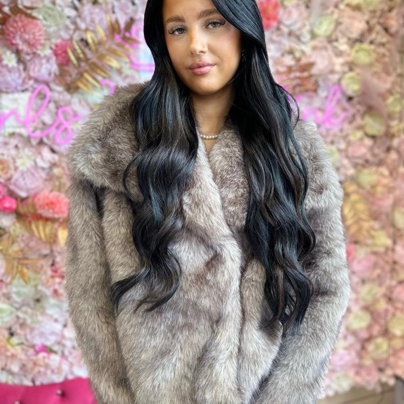 Hunter Fur Coat (One Sized 6-12)