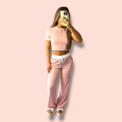 Danny Women’s Casual Top &amp; Trouser Lounge Set