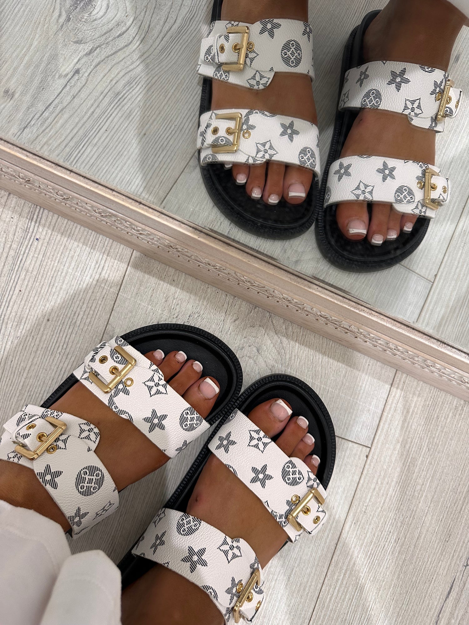 Velcro sandals