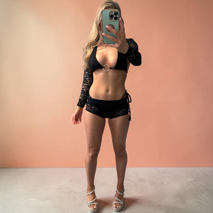 IMANI 4 peice Bikini Cover Up &amp; Shorts