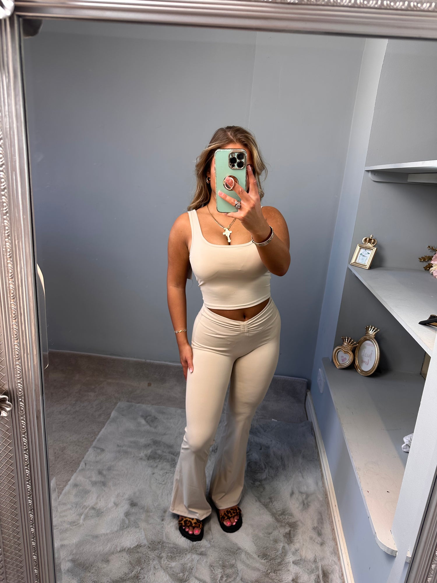 LOLA Slinky Top &amp; Flared Trousers