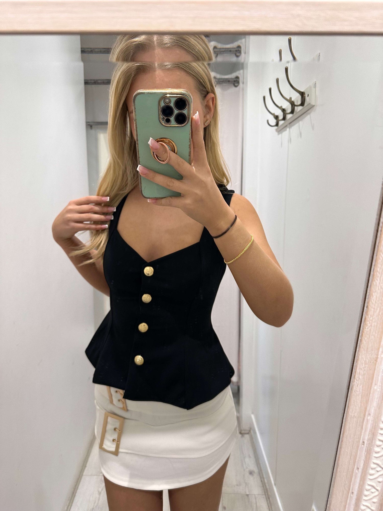 BEAU Peplum Top