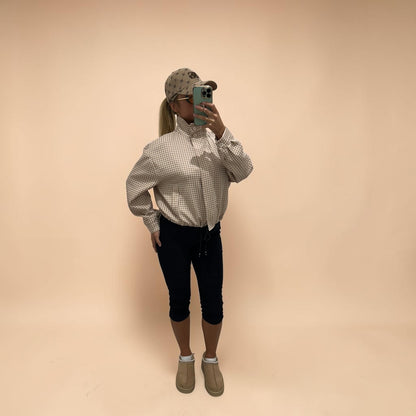 GIANNI Chekerd Bomber Jacket