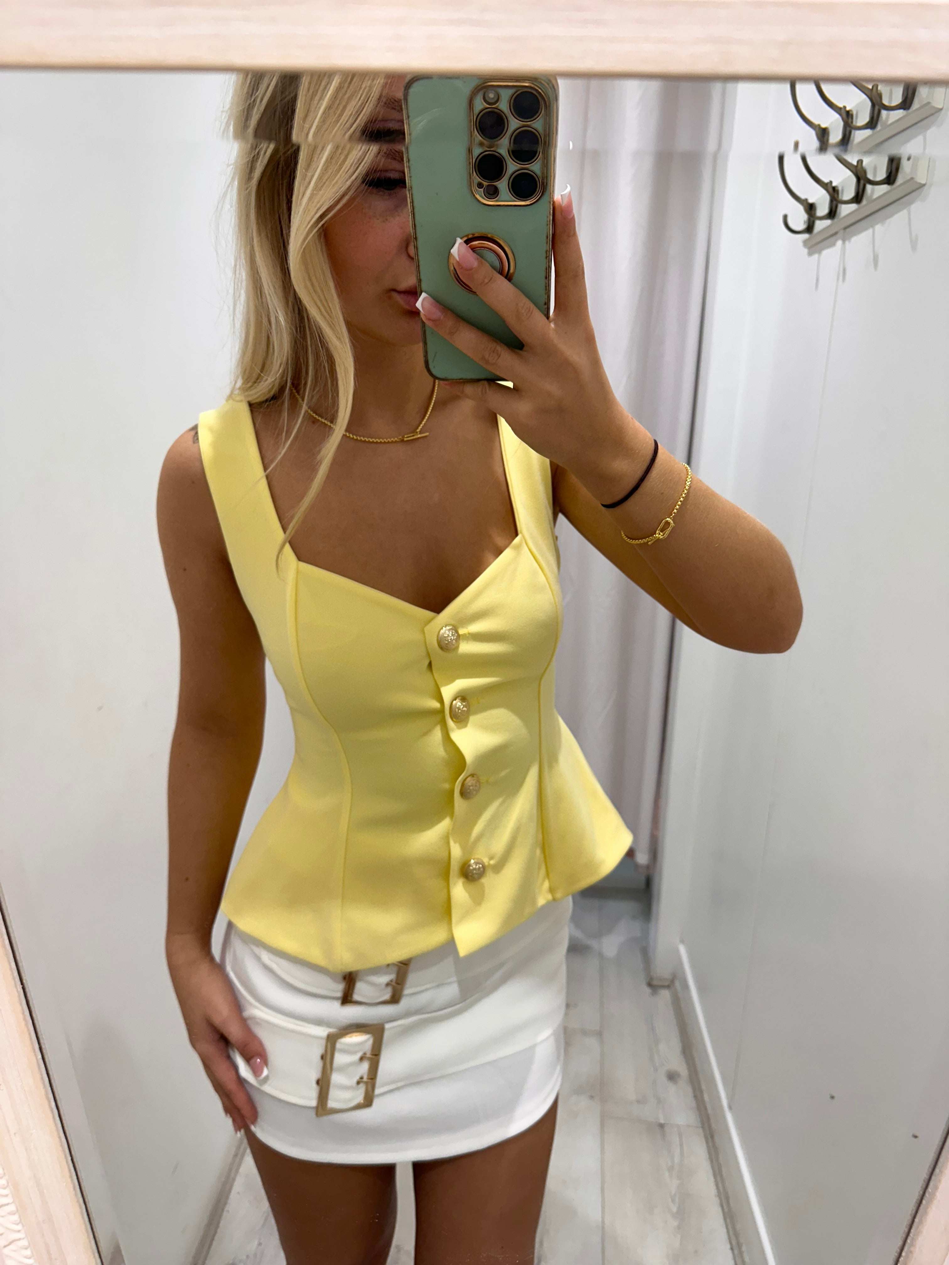 BEAU Peplum Top