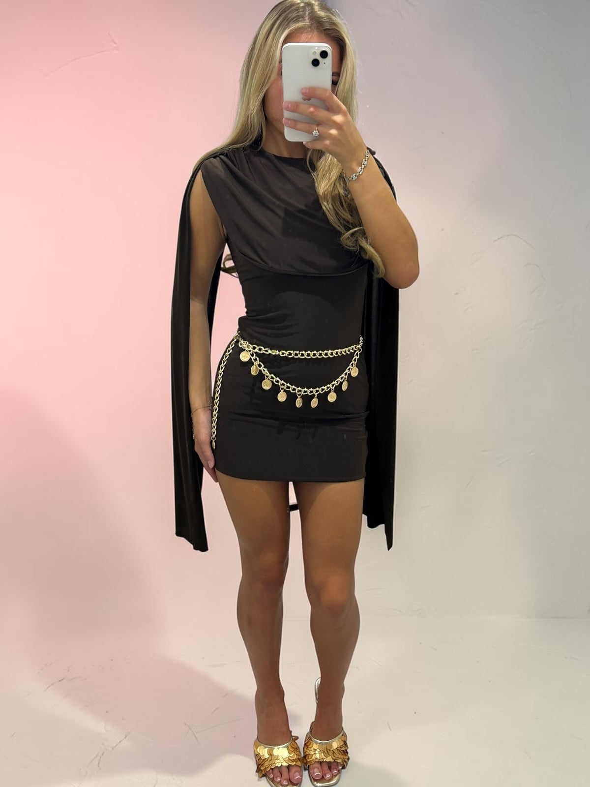 SAVANNAH Drape Dress