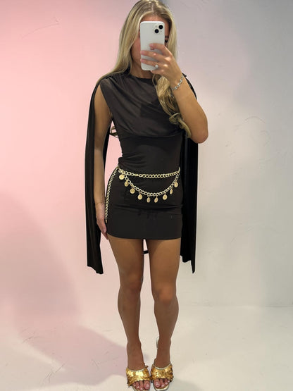 SAVANNAH Drape Dress