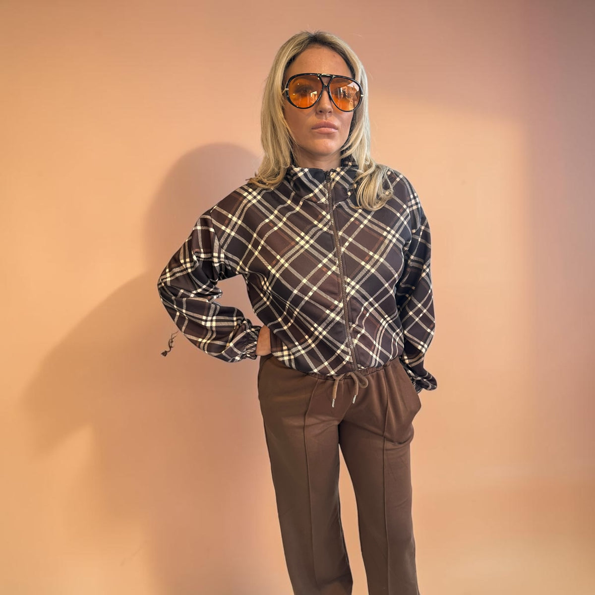 SERENA Plaid Jacket