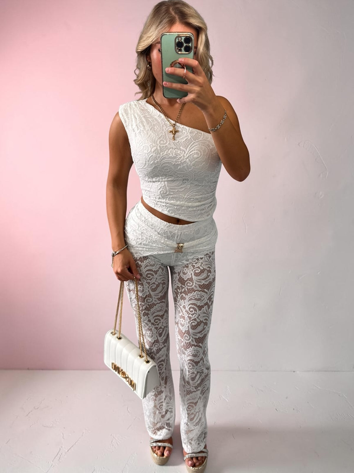 ALIS Lace Trouser Coord