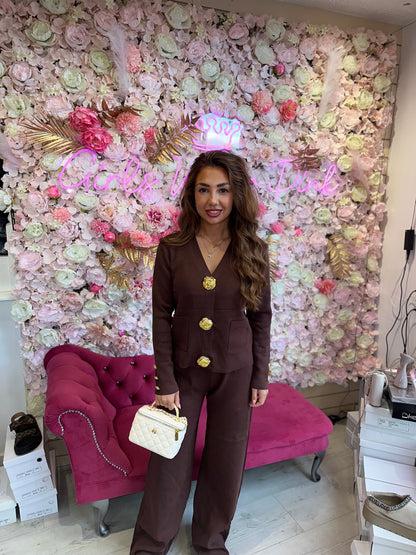 ADA Lounge Gold Button Set