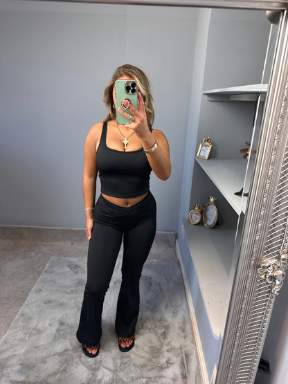 LOLA Slinky Top &amp; Flared Trousers