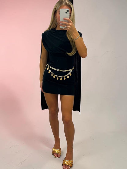 SAVANNAH Drape Dress