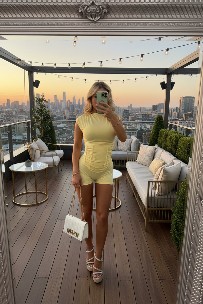 SUNSET Corset Playsuit