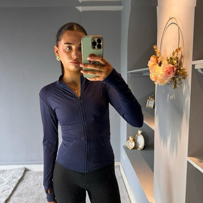 GWP Stylish Seamless Activewear Zip Jacket