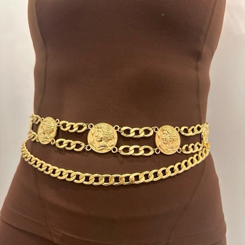 Women’s Fashion Gold Charm Belt