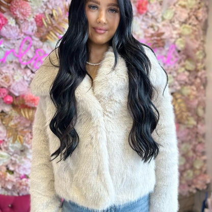 VANILLA Fur Stylish Coat