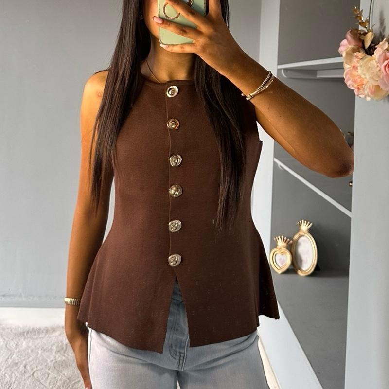Jay Stylish Women’s Button-Up Waistcoat