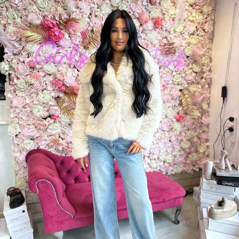 VANILLA Fur Stylish Coat