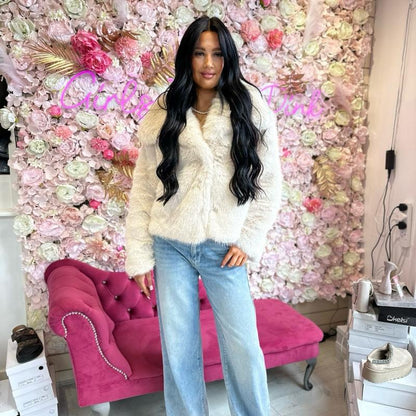 VANILLA Fur Stylish Coat