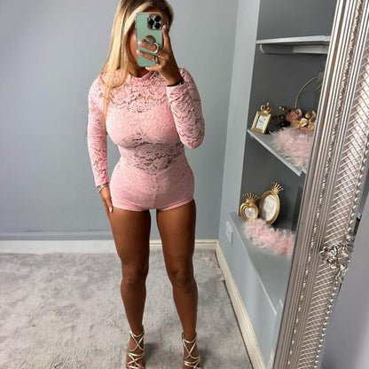 Lexi Lace Long Sleeve Women&