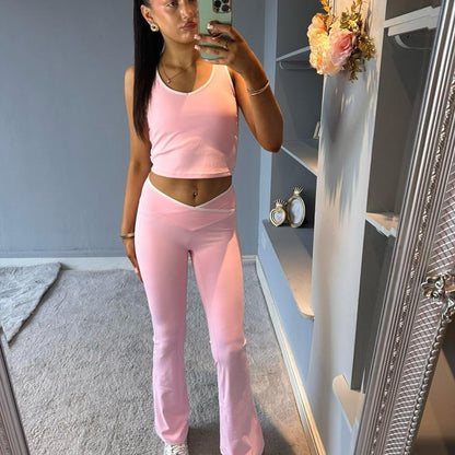 Amber Women’s Gym Flare Co-Ord Set
