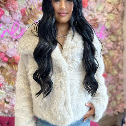 VANILLA Fur Stylish Coat