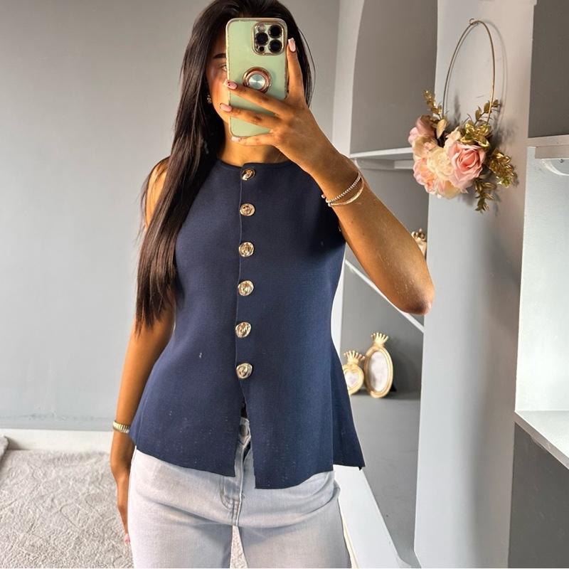 Jay Stylish Women’s Button-Up Waistcoat