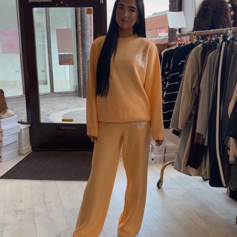 ALBA Jumper And Wide Leg Tracksuit