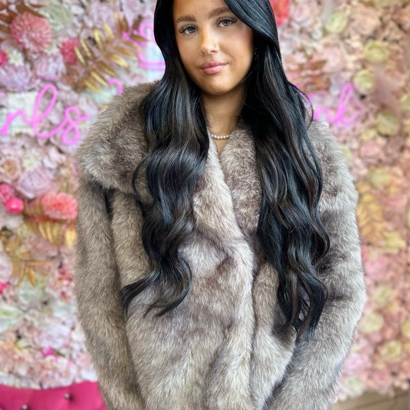 Hunter Fur Coat (One Sized 6-12)