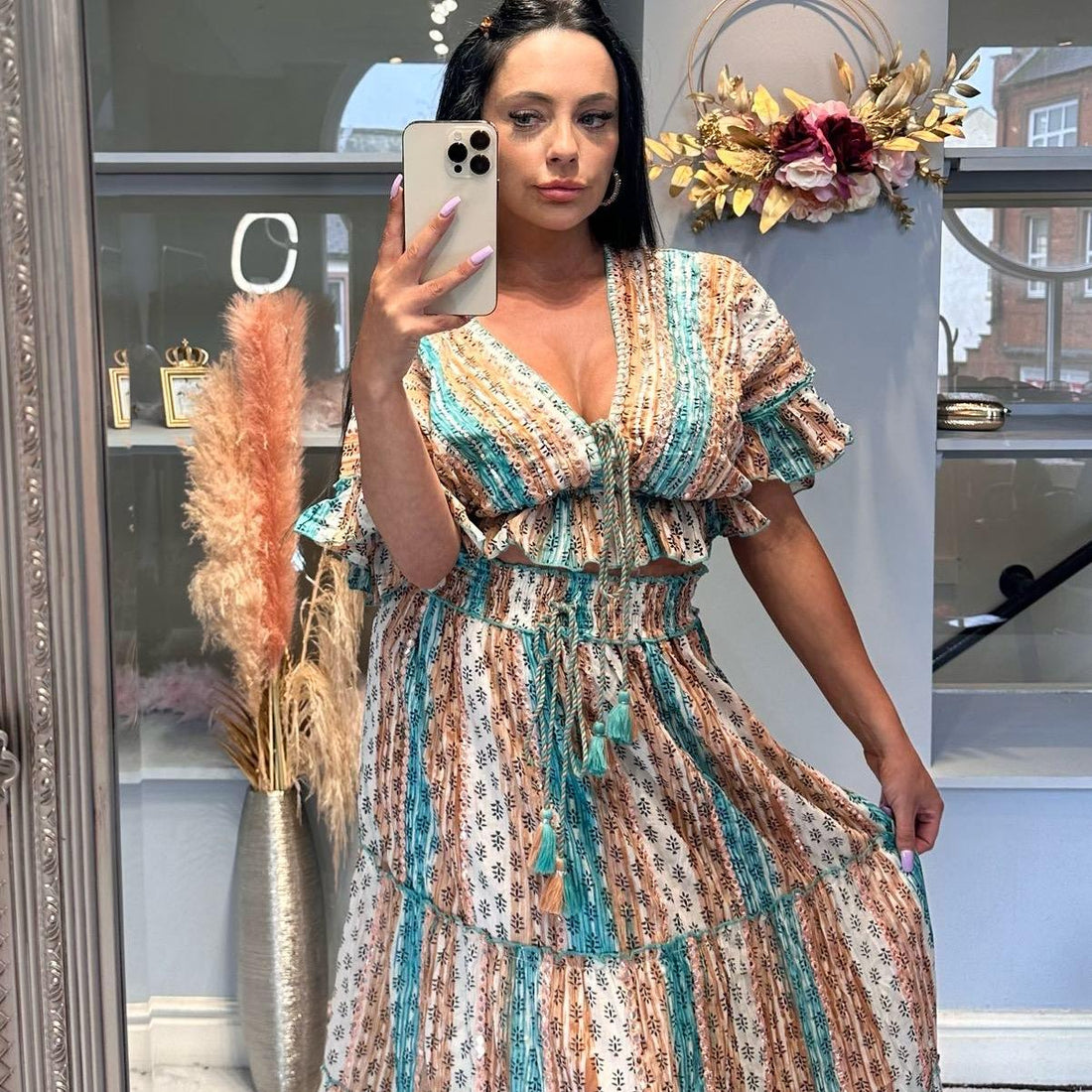 Boho Summer Co-Ord stylish outfit