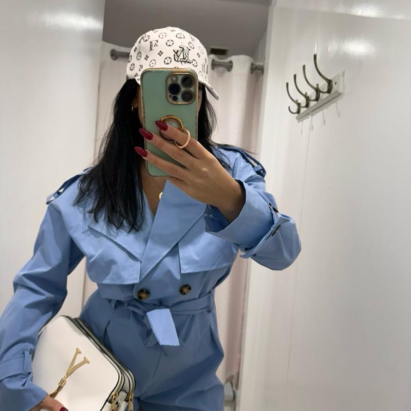 Cecille Trench Playsuit