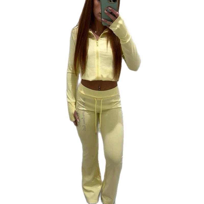 PIXIE Tracksuit Flares zip-up hoodie and matching flared joggers set