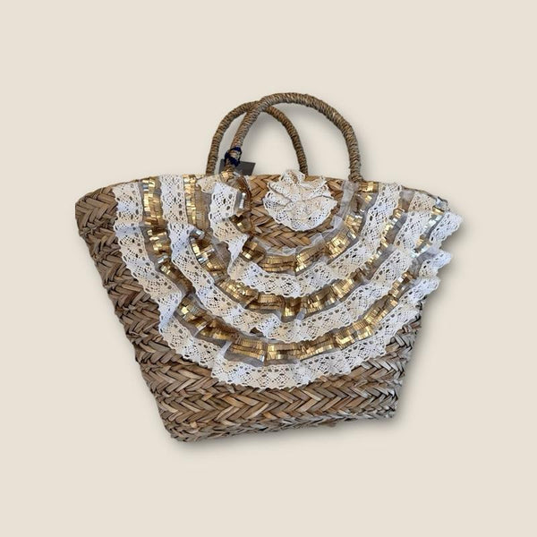 Élégant sac de plage / panier de plage pour femme