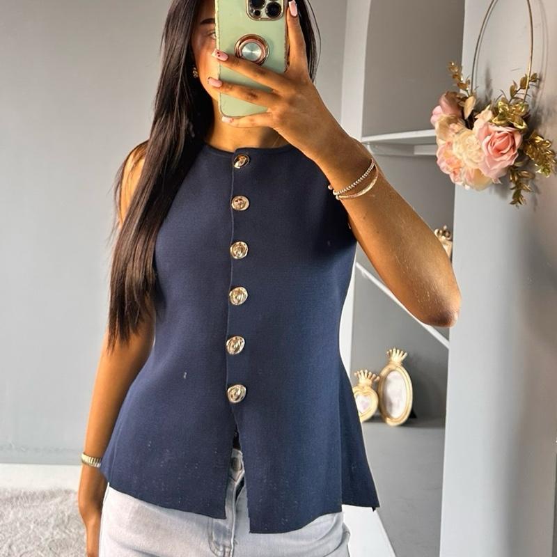 Jay Stylish Women’s Button-Up Waistcoat